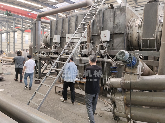 越南客户深入考察我厂咖啡渣芭乐视频APP在线观看技术